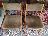 Stühle, DDR, Stoff, Holz, retro, Vintage, braun, Rosella Saarland - Sulzbach (Saar) Vorschau