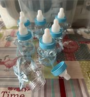 Babyparty Babyflaschen klein zum Befüllen 7 Stück Blau Deko Niedersachsen - Nordhorn Vorschau