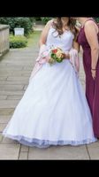 Hochzeitskleid Brautkleid Schneeweiß Größe 40-44 Corsage Poirier Niedersachsen - Georgsmarienhütte Vorschau