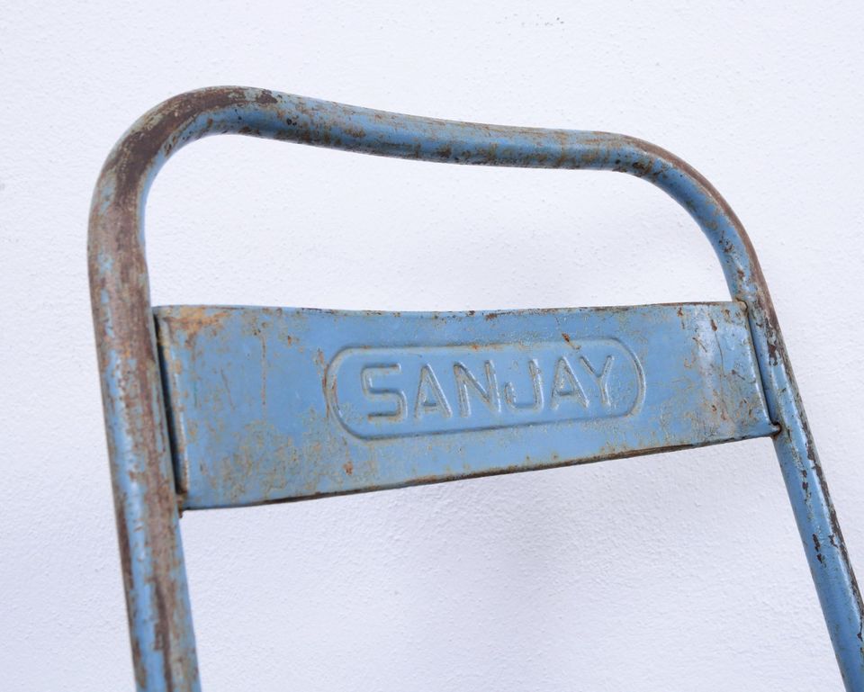 Klappstuhl SANJAY Industrial Metall Vintage shabby in Dresden