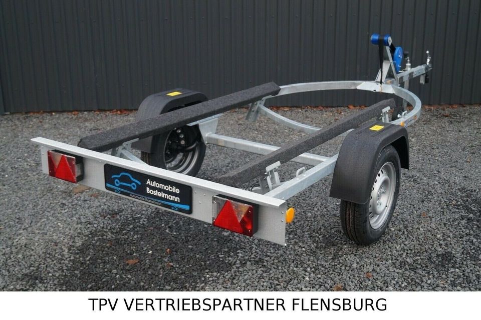 TPV 550-B Jetski Trailer Anhänger Langauflage & Winde 550KG NEU in Flensburg