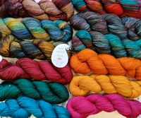 60,99€ inkl Versand 400g knit pro Terra handgefärbte Sockenwolle Bayern - Würzburg Vorschau