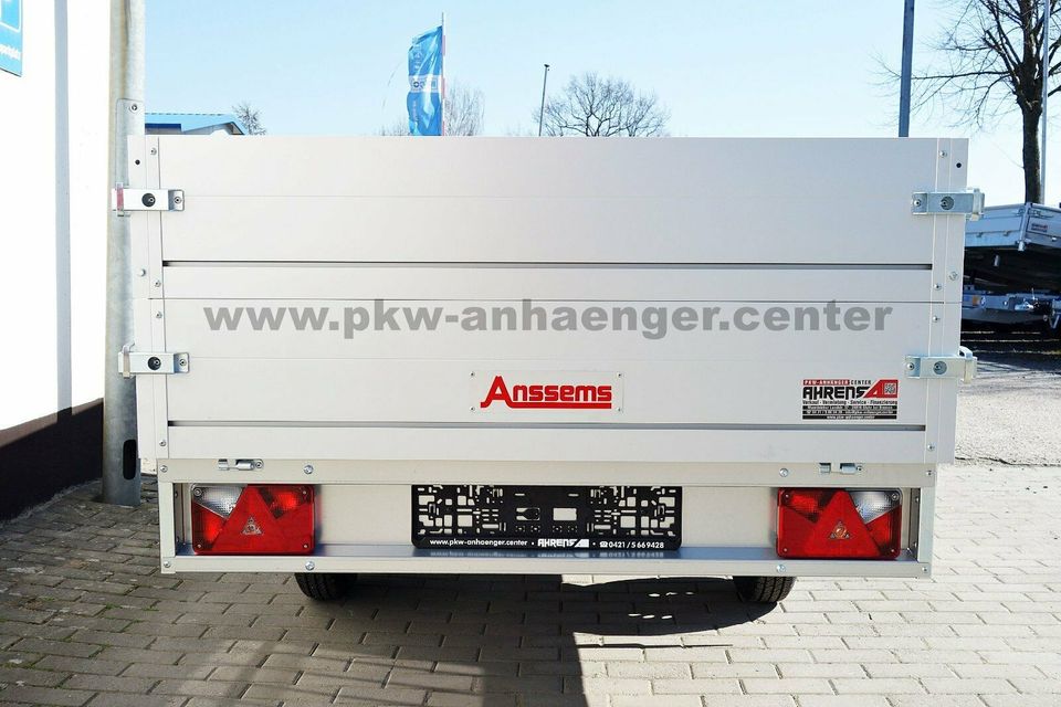 Anssems PLTT 1350 305x150x60cm Pritschenhochlader Tandem Aufsatz in Stuhr