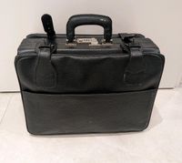 Handkoffer Leder Vintage / schwarz / Zahlenschloss Hessen - Viernheim Vorschau