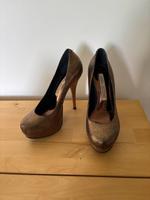 Buffalo London High Heels Pumps Schuhe Gold Plateau München - Schwabing-West Vorschau