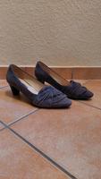 Pumps Gabor Leder grau 39 Niedersachsen - Celle Vorschau