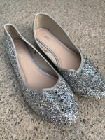 Hailys ballerinas Schuhe Glitzer Silber Gr. 39 Bayern - Schwabach Vorschau