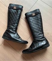 GUCCI Stiefel flach in schwarz Gr.37,5 Niedersachsen - Oldenburg Vorschau