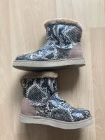 Damen Stiefel Gr. 36 Schlupfschuh Boot Tamaris braun snake-print Düsseldorf - Oberbilk Vorschau