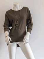 Pullover Shirt Xs s 34 36 longshirt vokuhila cloud5ive 77online Niedersachsen - Emstek Vorschau