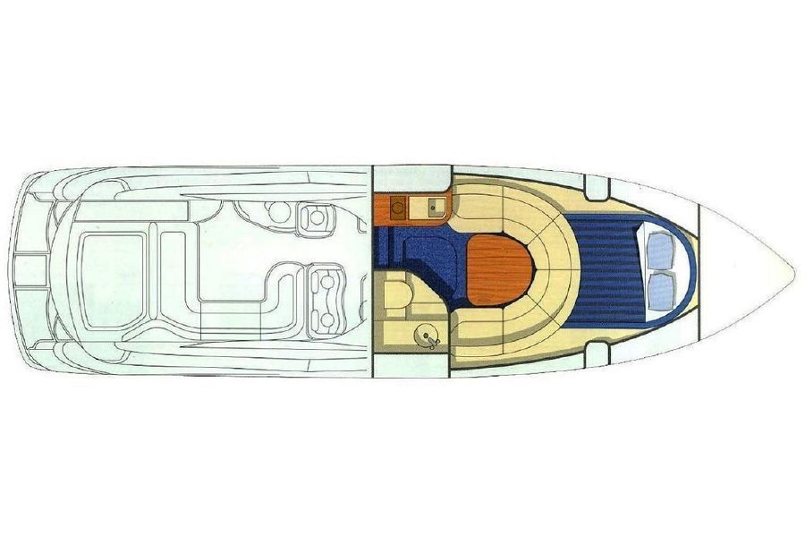 11,30m Sunseeker Superhawk 34 +++mit Liegeplatz Nähe Bremen+++ in Delmenhorst