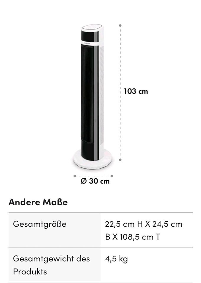 Klarstein ice tower smart 10035832 in Niedersachsen - Salzgitter | Weitere  Haushaltsgeräte gebraucht kaufen | eBay Kleinanzeigen ist jetzt  Kleinanzeigen