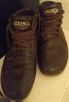 Original PUMA Bonanza Braun Echtleder Sneaker Stiefel  44 Vinatge Hessen - Hanau Vorschau