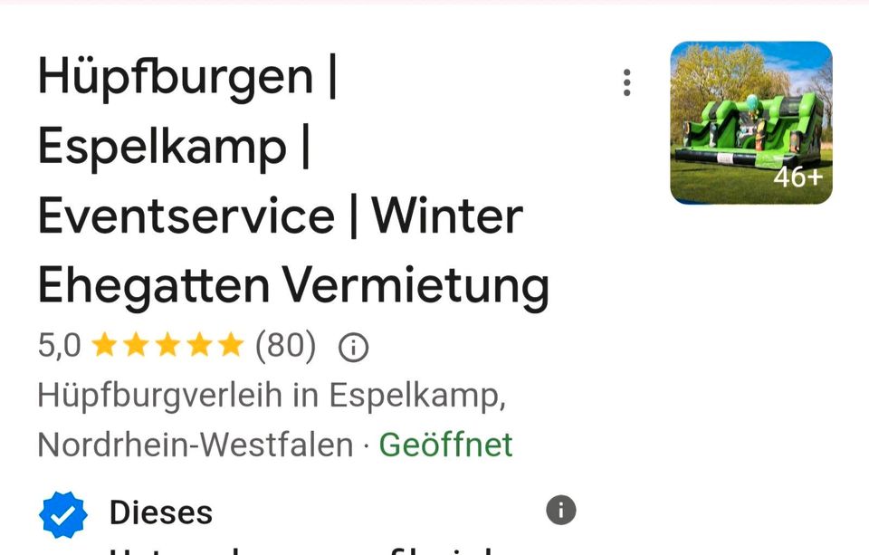 Hüpfburg Auto leihen | Espelkamp Winter Ehegatten Vermietung in Espelkamp