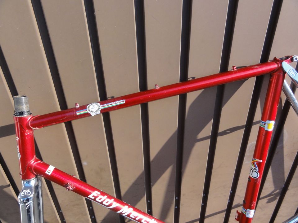 Eddy Merckx Professional Columbs SL Rennrad Rahmen Frame Gabel in Heidelberg