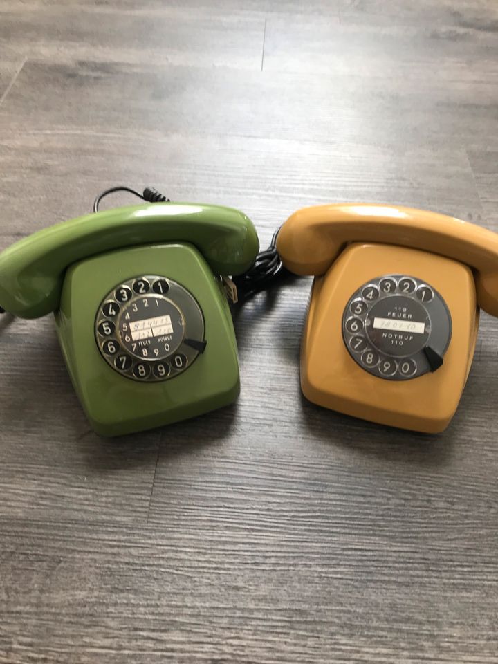 Retro / Nostalgische Wählscheiben- Telefone in Traben-Trarbach