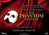„Das Phantom der Oper“ in Wien | 2 Tickets 11.05. um 15 Uhr München - Ramersdorf-Perlach Vorschau
