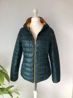 Tom Tailor Jacke Übergangsjacke grün gelb mit Kapuze Gr. L 40 42 Sachsen-Anhalt - Magdeburg Vorschau