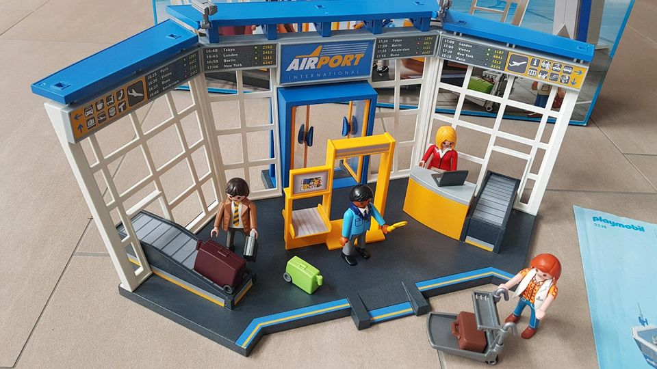 Playmobil 5338 - Flughafen, Gebäude, Airport mit Tower.  Wir verk in Bochum