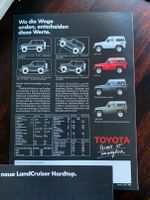Toyota Land Cruiser Prospekt Heft Broschüre Nordrhein-Westfalen - Iserlohn Vorschau