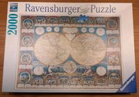 Ravensburger Puzzle 2000 Teile "Historische Karte",  No. 166701 Brandenburg - Bernau Vorschau