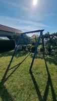 Schaukel aus Holzbalken mit Metall-Schaukelverbinder Bayern - Petersaurach Vorschau