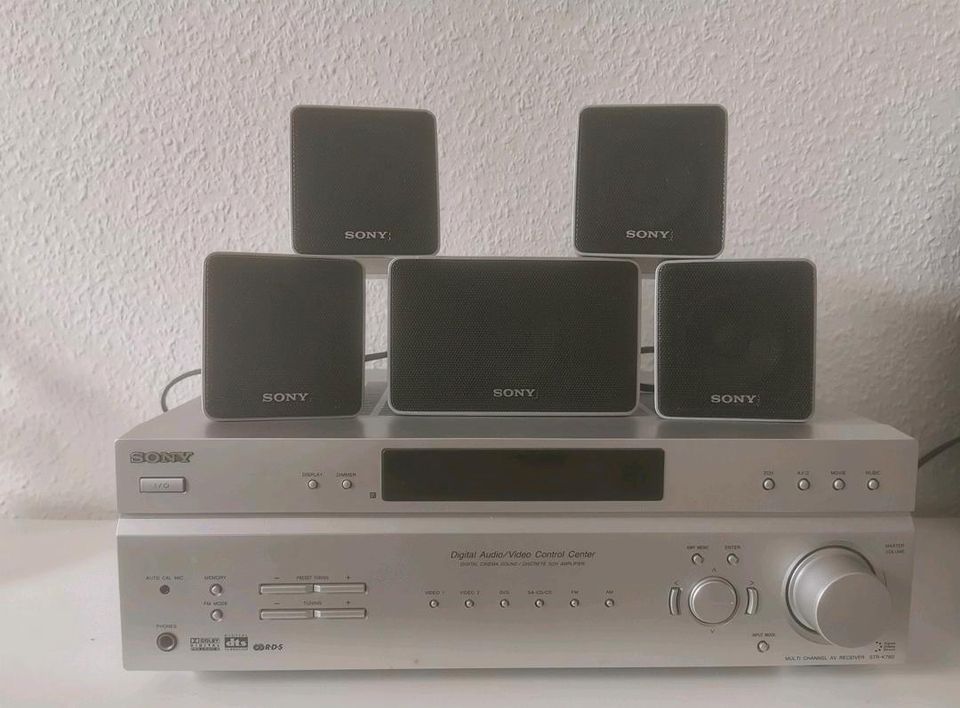 SONY STR-K780 silber 5.1 HiFi AV-Receiver in Leipzig