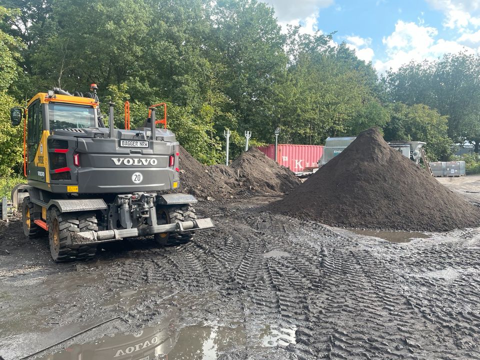 BAGGER.NRW // Baggerarbeiten, Bagger, Erdarbeiten, Hecken, Sortie in Coesfeld