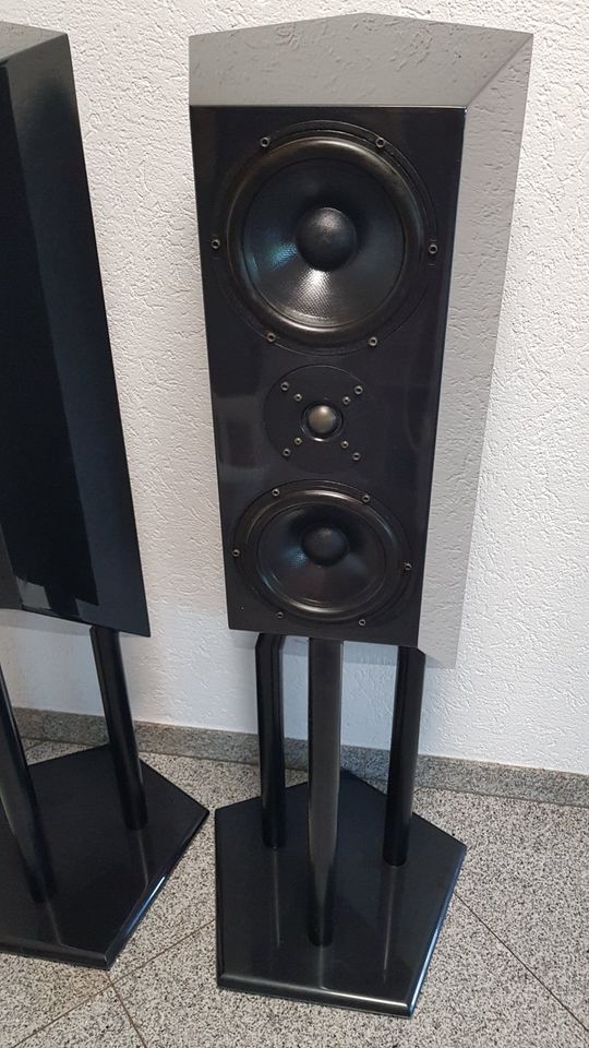 HighEnd Lautsprecherpaar Phonar Pentagon Beta, schwarz Lack in Esslingen