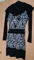Schwarzes Kleid mit Weißen Kreisen in der Mitte in 38/M von Zalan Hessen - Bad Emstal Vorschau