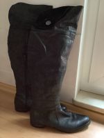 Leder Stiefel, schwarz, Gr 39 Brandenburg - Eichwalde Vorschau