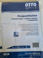Prospekthüllen Otto-Office 100 Stck Originalverpackung Sachsen - Großröhrsdorf Vorschau