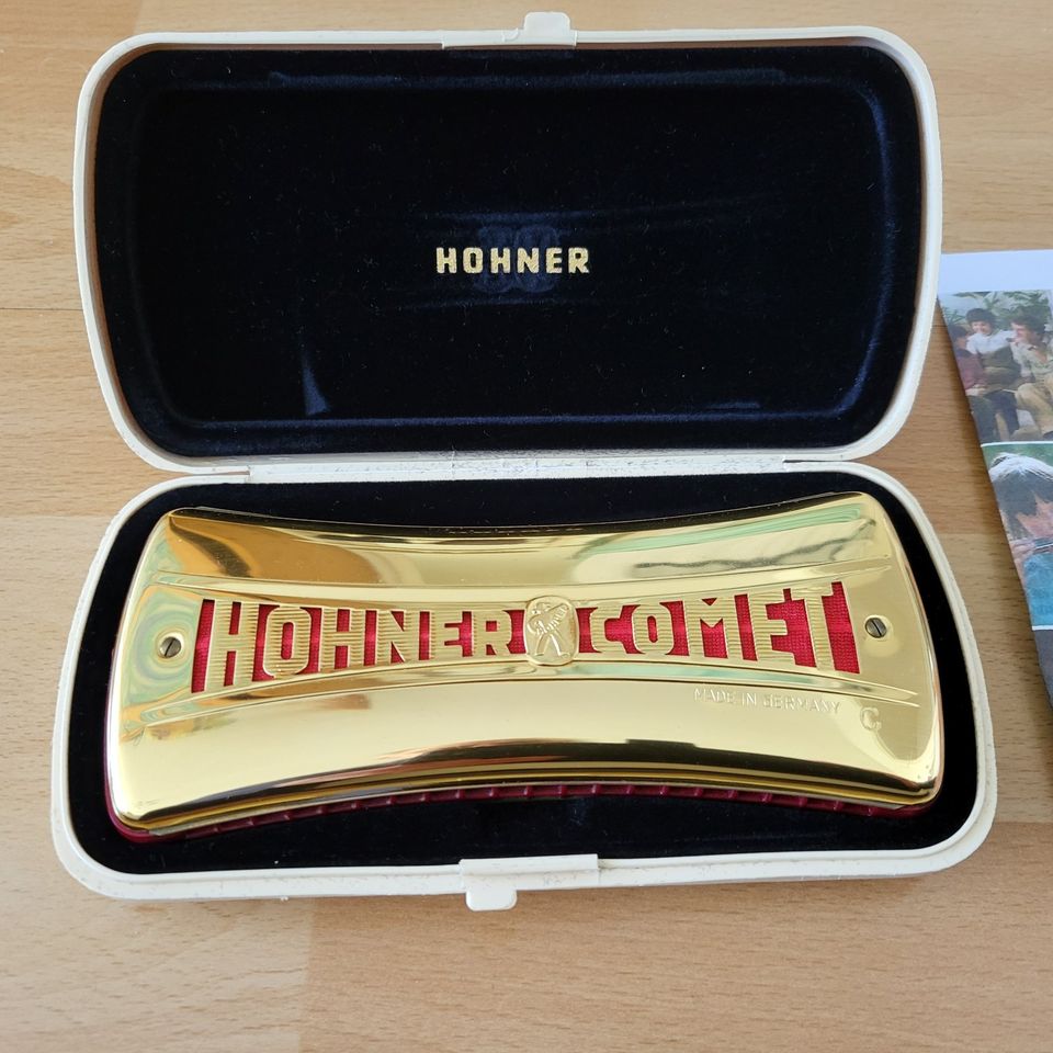 Unbespielte, desinfizierte Wende-HOHNER-MuHa " Comet 3427 in C+G in Opfenbach