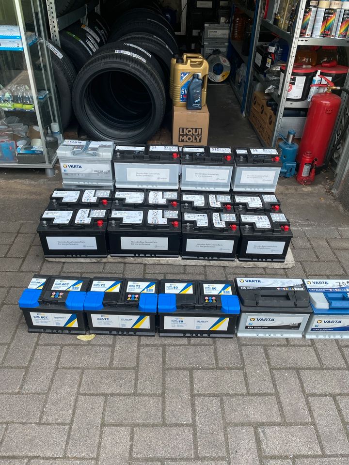 12 V 92 Ah  850 A Orginal Varta AGM  Batterie  Aktion in Solingen