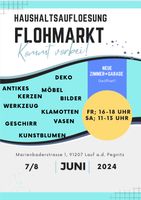 Flohmarkt/Haushaltsauflösung 7/8 Juni Nürnberg (Mittelfr) - Oststadt Vorschau