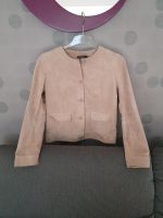 Designer Jacke ☀️ LIZ CLAIBORNE Wildleder Lederjacke kurz ~Gr 40 Saarbrücken-Halberg - Schafbrücke Vorschau