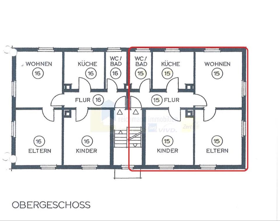 Bezugsfreie und kernsanierte 3-Zi. 60m² Wohnung *Provisionsfrei* in Donaueschingen