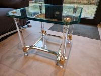 Sehr hochwertiger Acryl Glastisch, vergoldet Nordrhein-Westfalen - Reken Vorschau