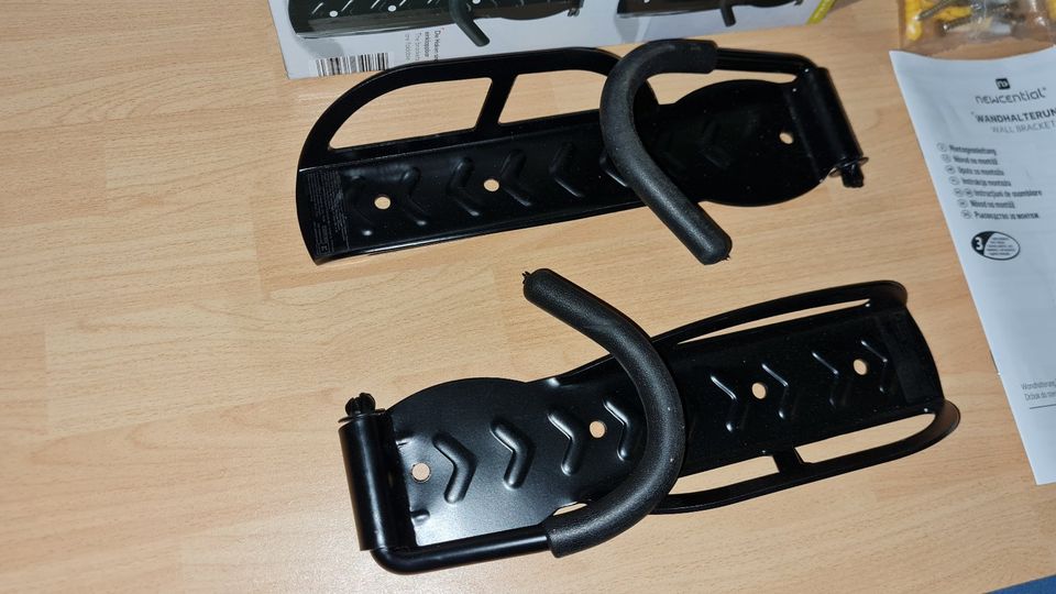 Fahrradwandhalter 2er Set Rad e-Bike MTB Haken Wandmontage Halter in Köln