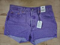 501 Shorts, Levis, W29, L, lila Niedersachsen - Aurich Vorschau