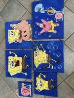 6 tolle Spongebob Bilder * handgemalt Öl auf Leinwand Parchim - Landkreis - Lübz Vorschau