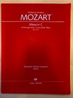 W. A. Mozart: Krönungsmesse (KV 317) - Partitur Carus-Verlag Berlin - Mitte Vorschau