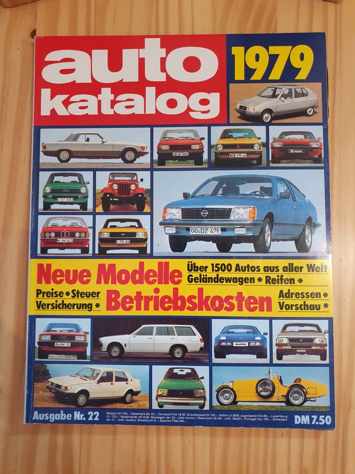 Autokatalog 1979 in Berlin