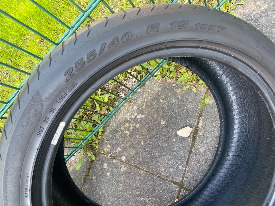 2x Pirelli P Zero 255/40 R19 100Y in Neunkirchen-Seelscheid