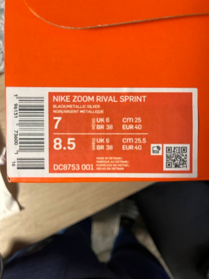 Nike Zoom rival sprint NEU OVP Grösse 40 in Eschweiler