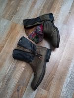 Bunker Boots 38 Shabby Look Khaki Olive Stiefeletten Grün Echtled Herzogtum Lauenburg - Mölln Vorschau