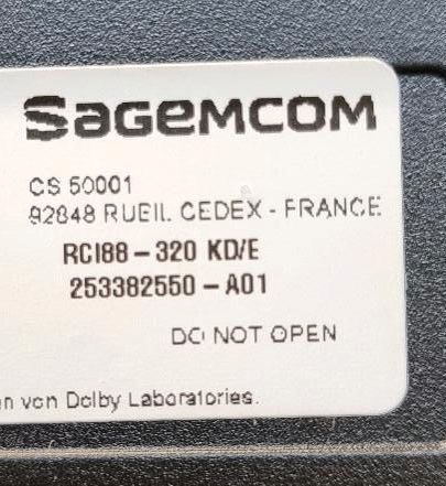 Sagemcom Reciver RCI88-320 in Dresden