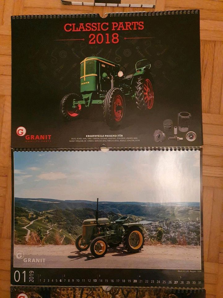 Verschiedene Wandkalender Traktoren FENDT in Rottenburg a.d.Laaber