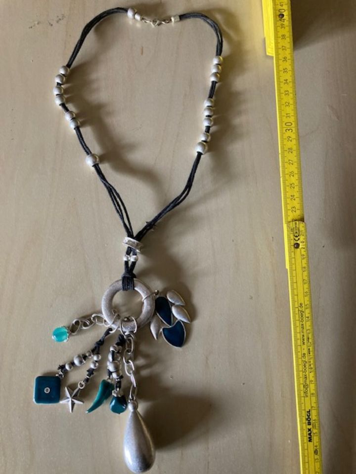 Halsketten Edelstein Ethno Boho Konvolutd in Uffenheim