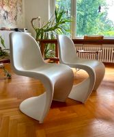 2 Vitra original Panton Chair - Designer Stühle, weiß München - Untergiesing-Harlaching Vorschau